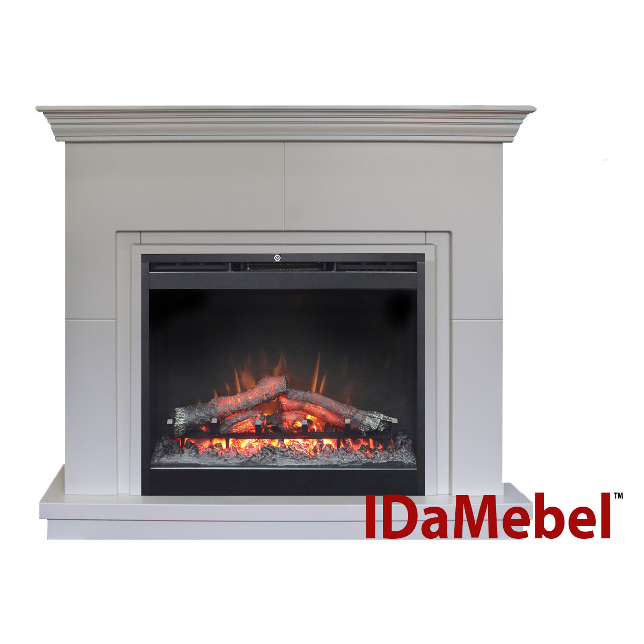 Камінокомплект IDaMebel Montreal DF2624L-INT Білий