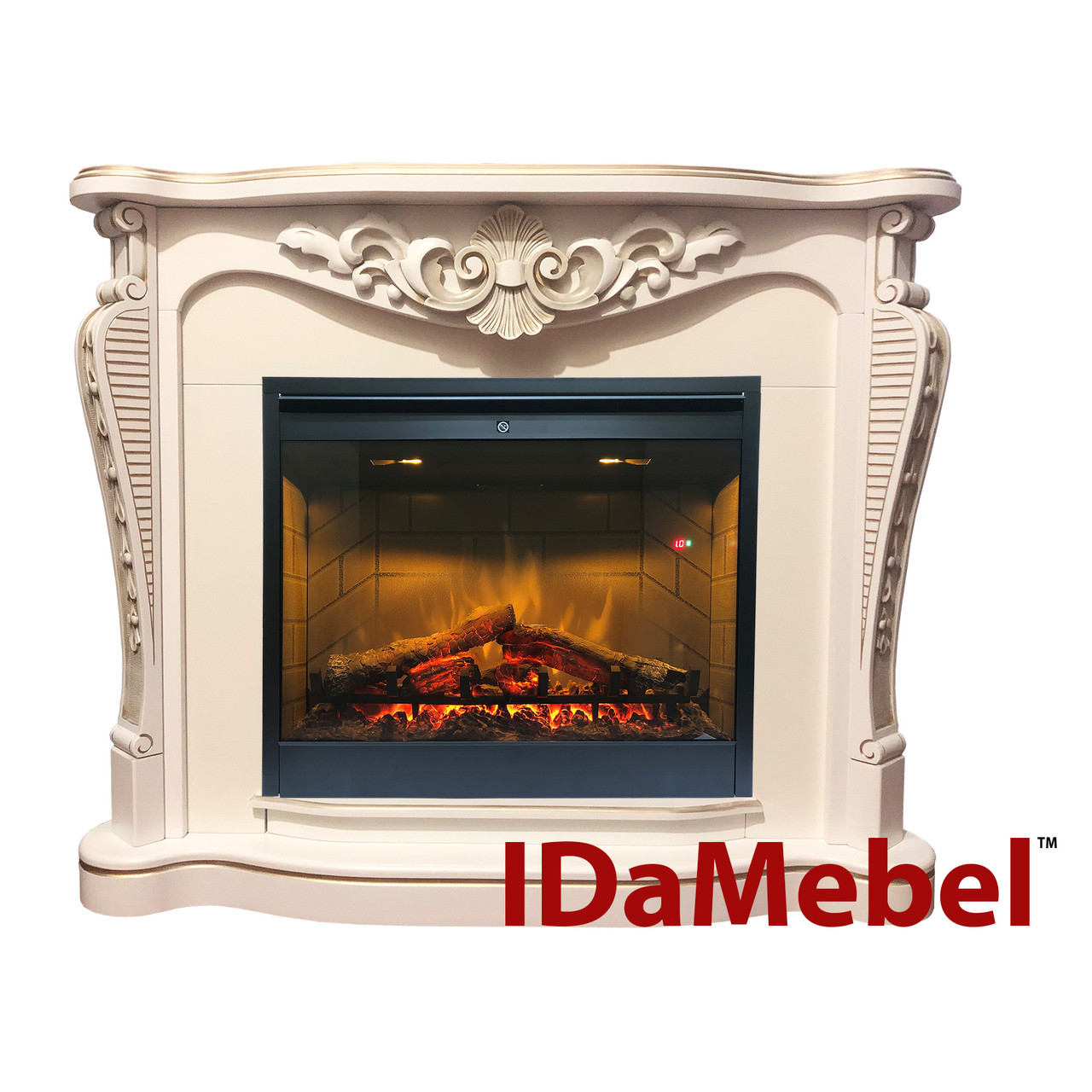 Камінокомплект IDaMebel Dallas White Symphony DF2608