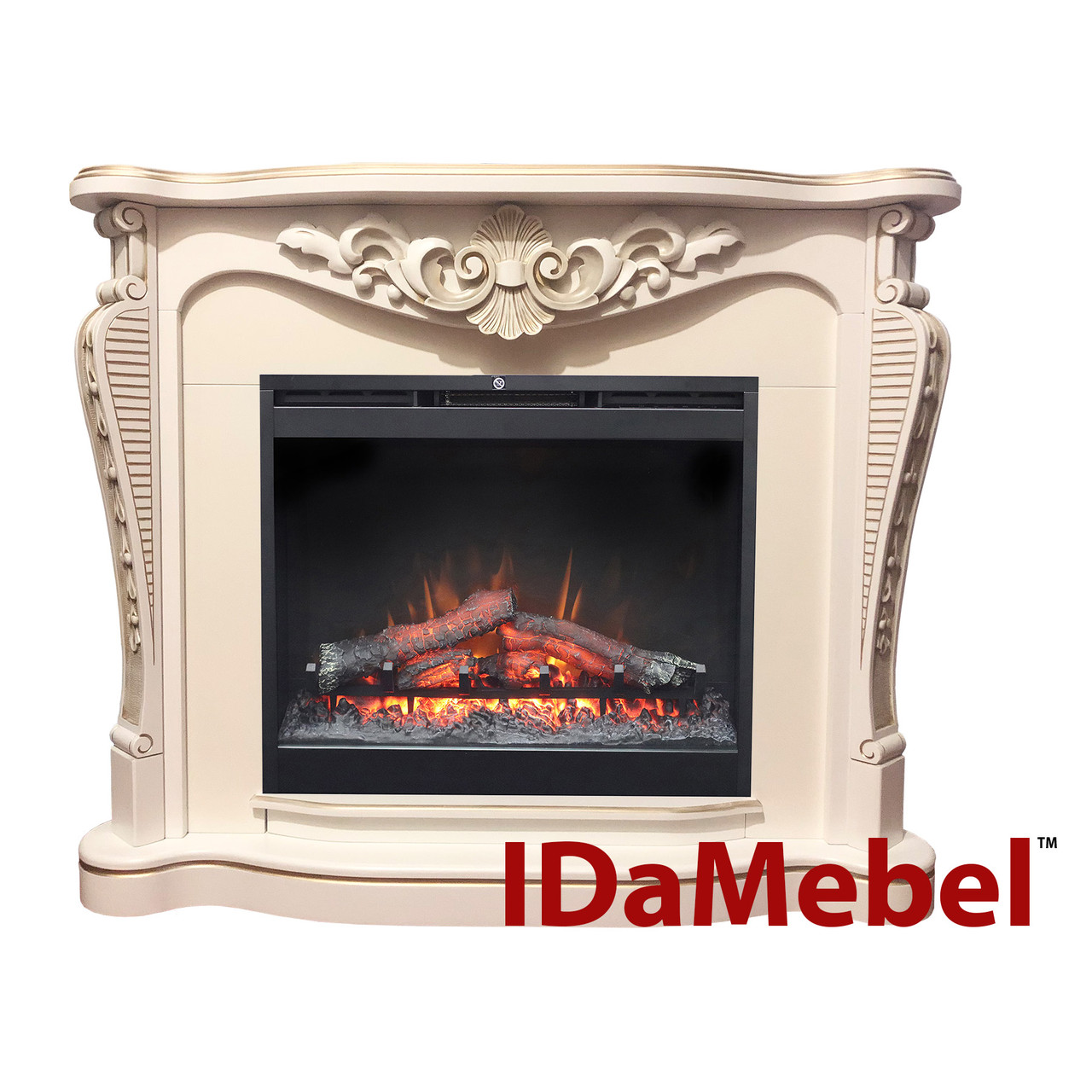 Камінокомплект IDaMebel Dallas White Symphony DF2624