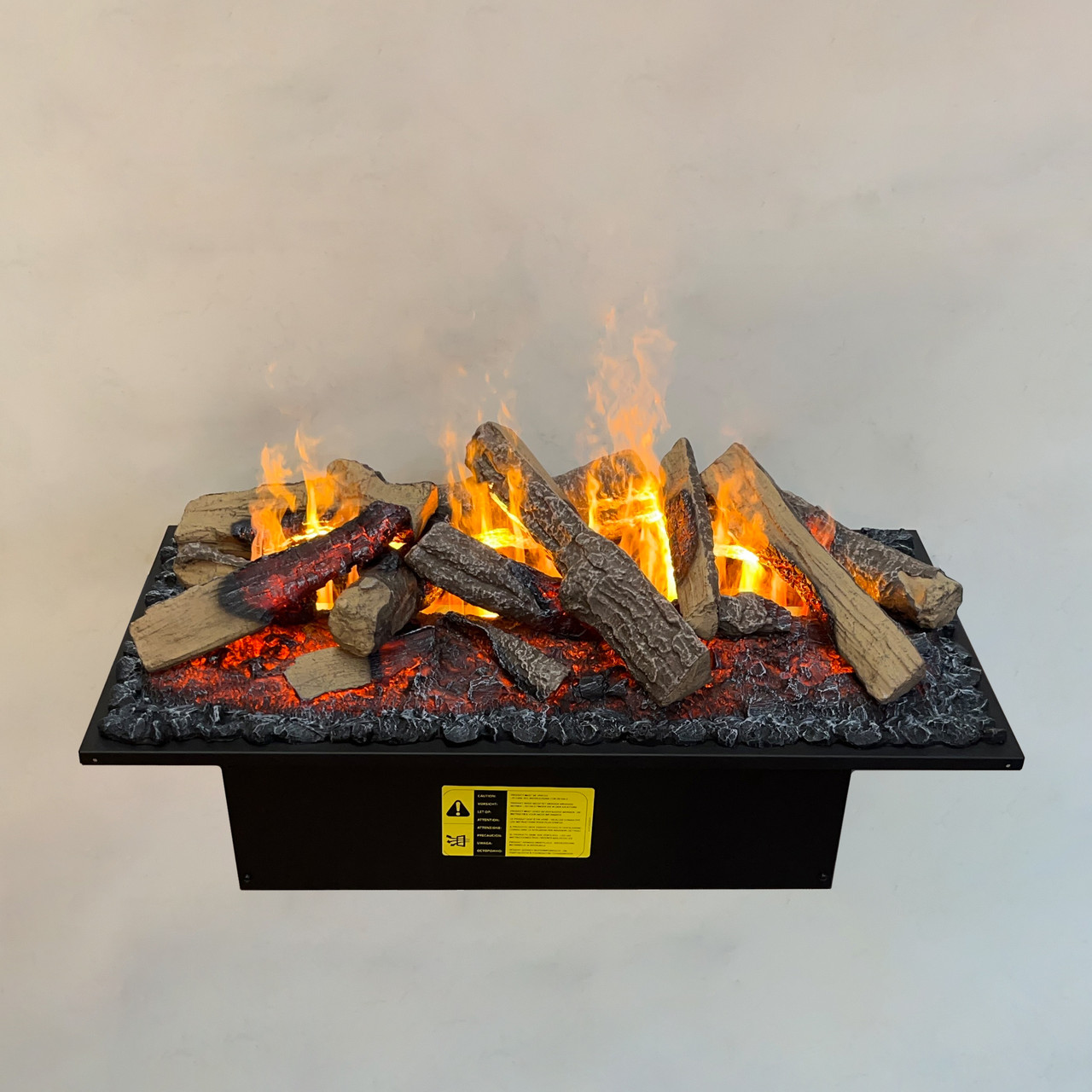 Електрокамін паровий Dimplex Opti-Myst Cassette 750 P SS зі справжнім 3D ефектом полумʼя та звуком (підключення до води, з