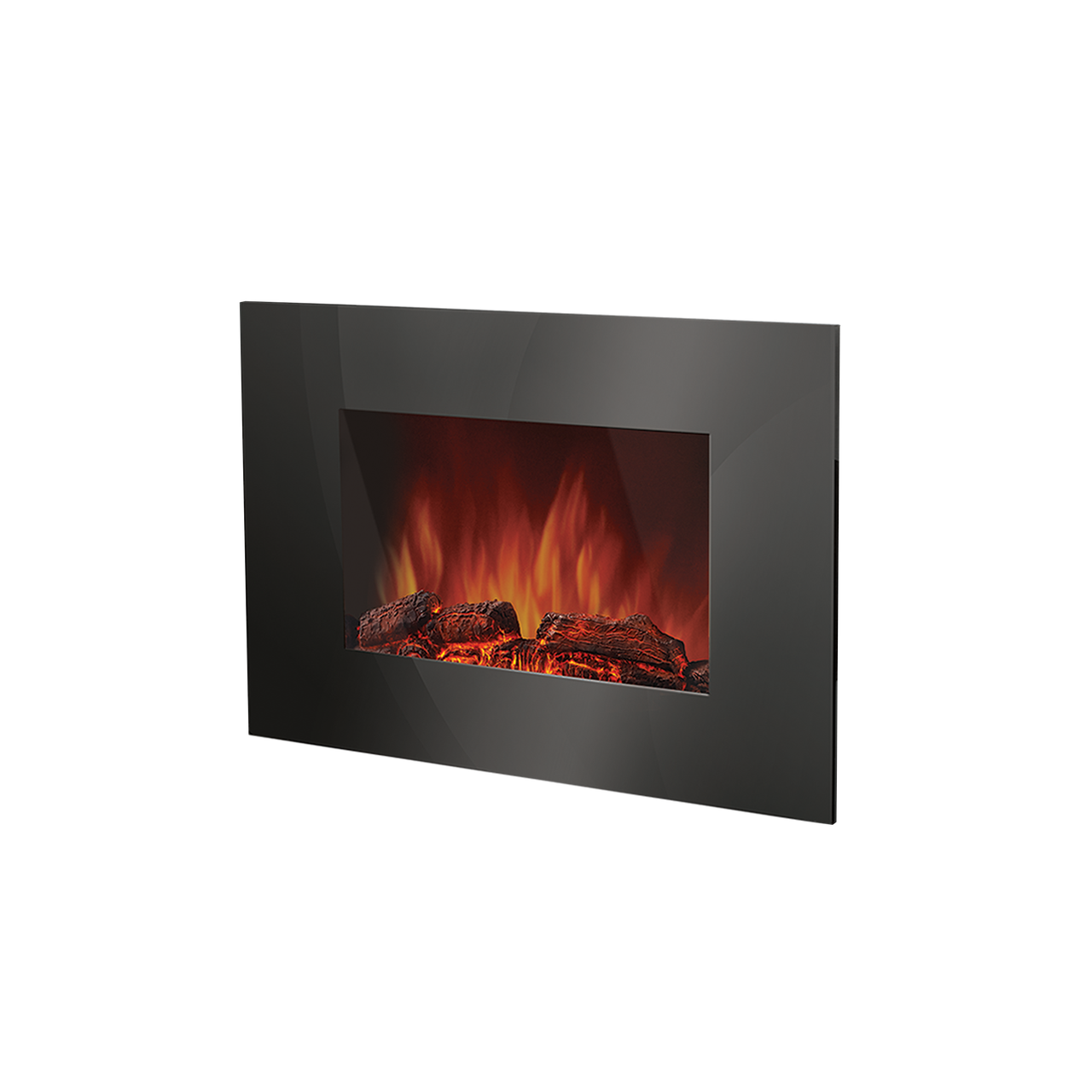 Електрокамін з обігрівом Electrolux EFP/W-1250ULS Black зі звуком
