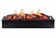 Електрокамін паровий A-Fire Cassette SF100 LOG зі справжнім 3D ефектом полумʼя, звуком та дровами, фото 5