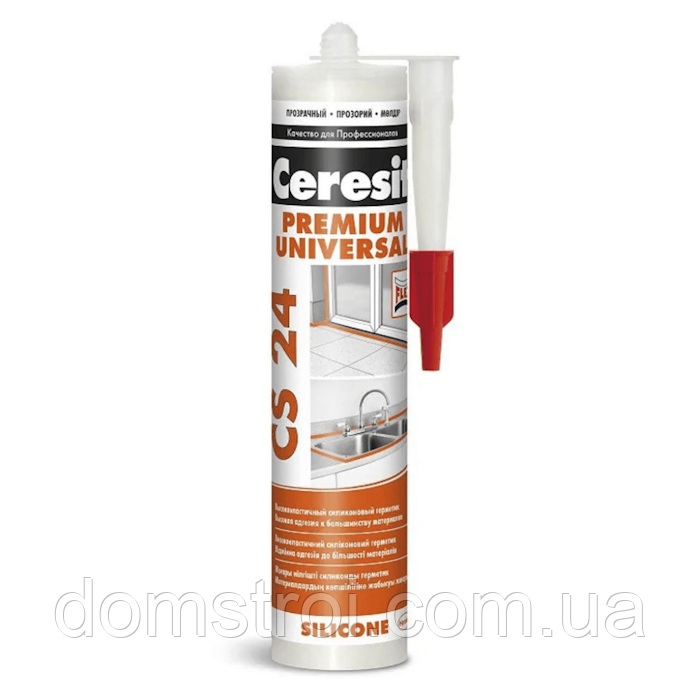 Герметик CERESIT CS-24 PREMIUM UNIVERSAL (280 мл) білий