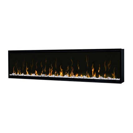 Електрокамін з обігрівом Dimplex Ignite XL 60 (XLF60) з кристалами, кольорами + Подарунок! Комплект дров керамічних, фото 1