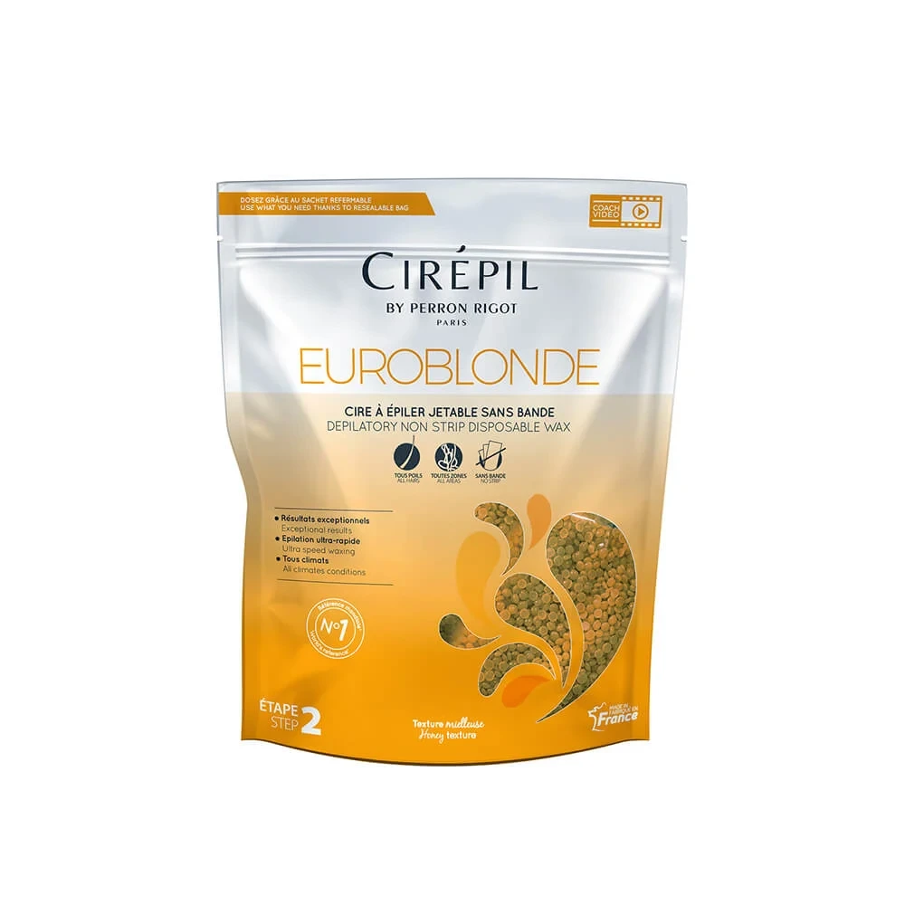Плівковий віск для депіляції волосся Perron Rigot Cirepil Euroblonde (Євробонд) 800 г