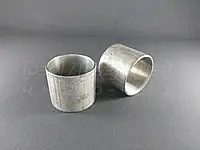 Муфта різьбова нержавіюча DN50 (2") пряма повністю прорізана, н/ж сталь AISI304, BSPP, Class 150