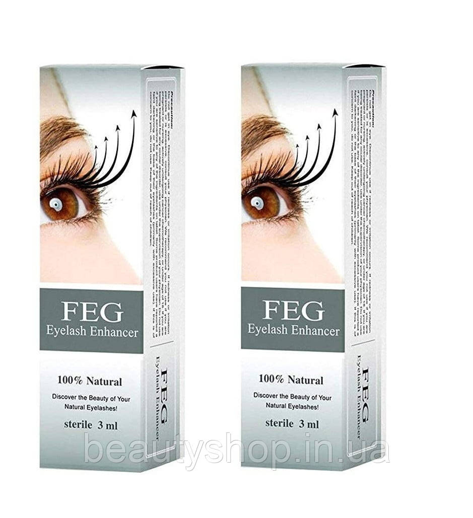Сироватка для росту вій FEG Eyelash Enhancer – натуральний активатор росту
