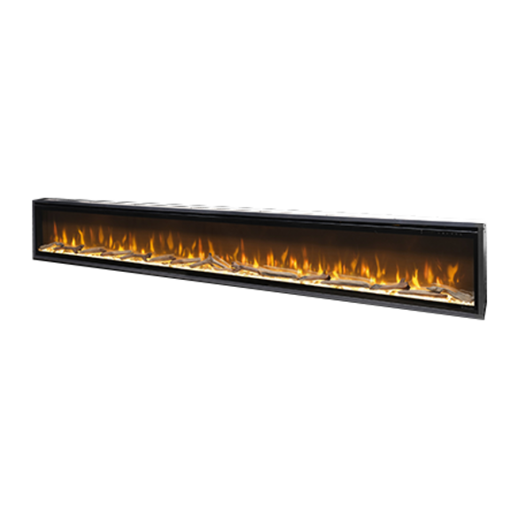 Електрокамін з обігрівом Dimplex Ignite Evolve 100 (EVO2500) з дровами та кристалами скла