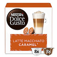Кава в капсулах Nescafe Dolce Gusto Latte Macchiato Caramel, 16 шт.