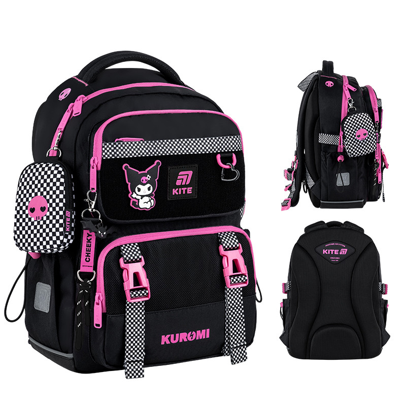 Рюкзак Kite Education 1022M Kuromi 39x28x12,5 см