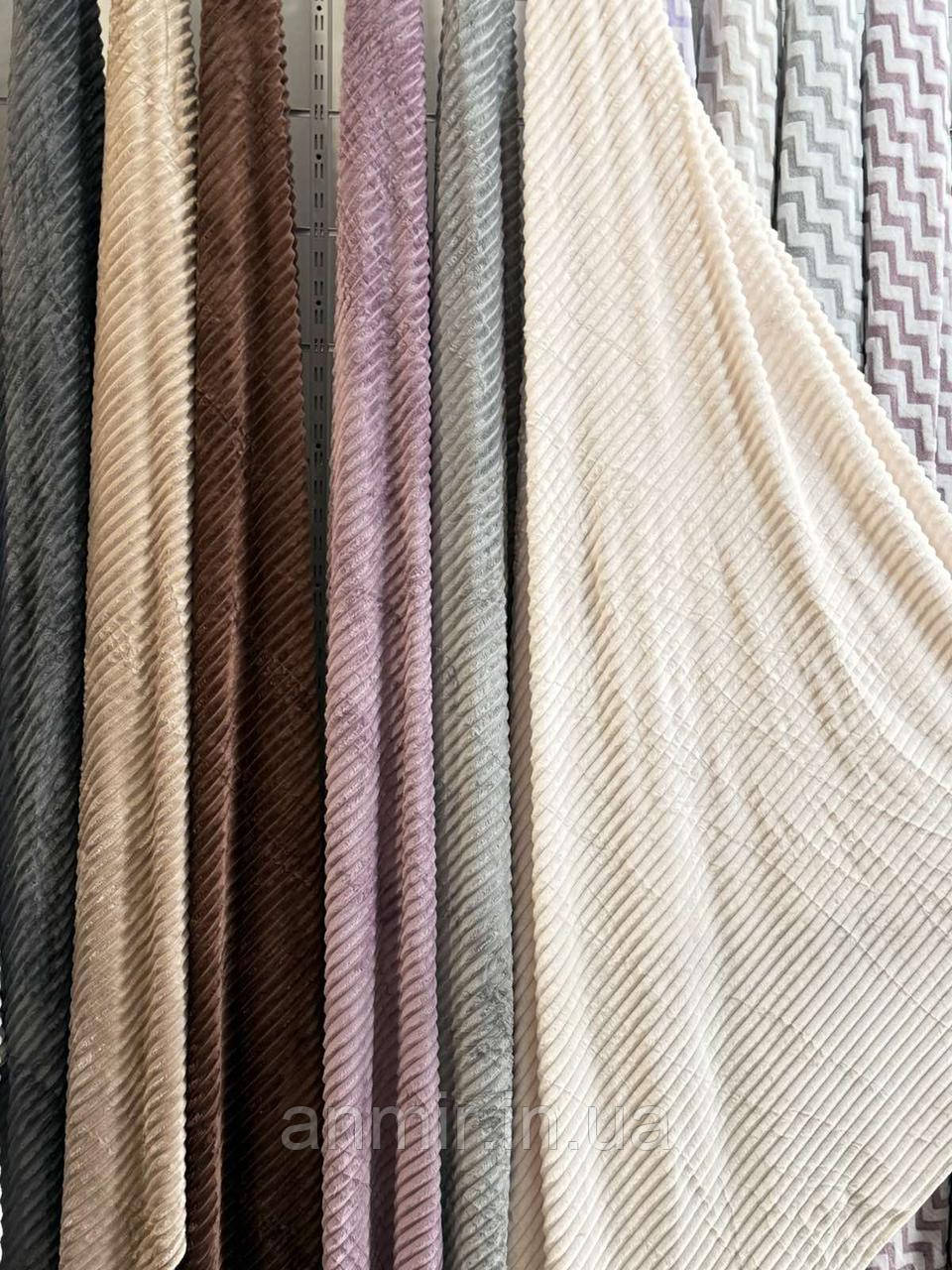 Покривало однотонне ПЛОСКА розмір 200х220, кольору міксом