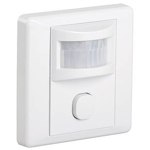 Датчик руху ДД 029 білий, макс. навантаження 600 Вт, кут огляду 140 град., дальність 9 м, IP20, IEK