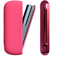 Набір чохол бічна панель для Ikos  Рожевий