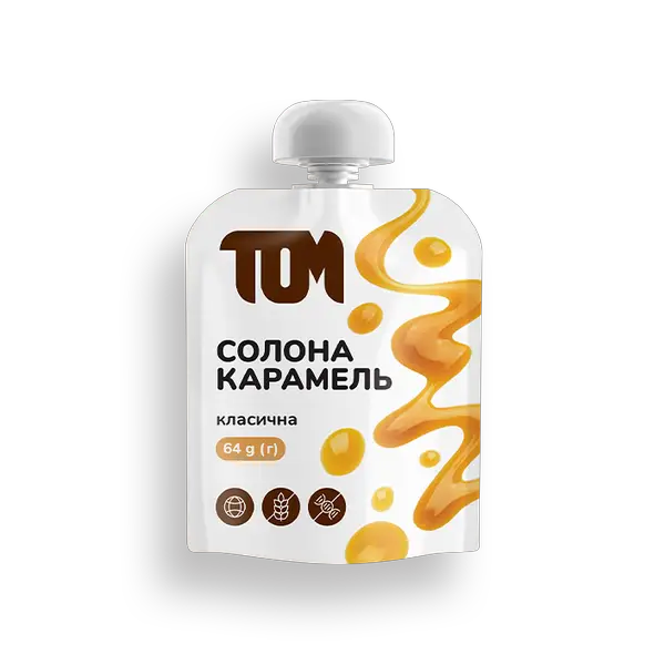Карамель солона класична ,64г ,ТОМ