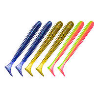 Силікон Veduta Zander Worm 3″ 6шт. Mix #7