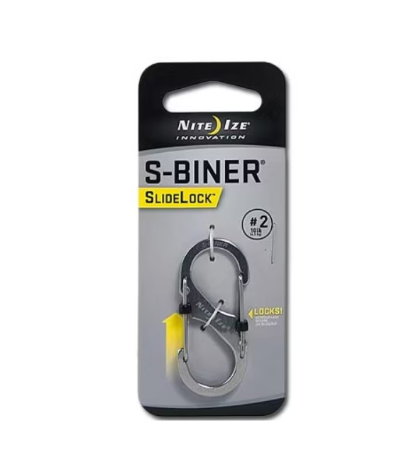 Карабін Nite Ize S-Biner Slide Lock Steel 2