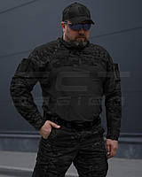 Убакс тактична бойова сорочка Страйкер чорний мультикам