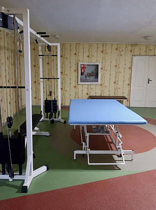 Стіл масажний Войта-Бобата з електричним приводом односекційний (реабілітаційний, з регулюванням висоти), фото 3