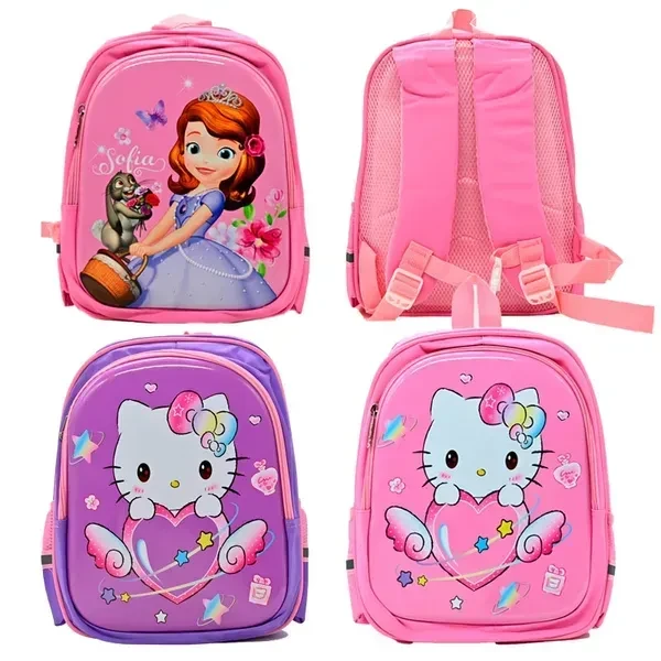 Рюкзак C 68138  твердий пластиковий корпус, з героями, у пакеті, ВИДАЄТЬСЯ МІКС ВИДІВ, фото 1