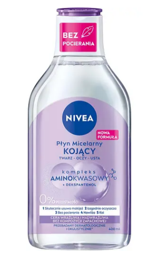 Міцелярна вода Nivea заспокійлива для чутливої шкіри 400 мл