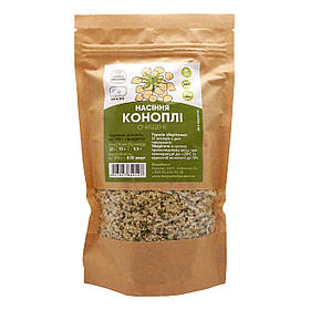 Насіння коноплі Очищене, ТМ Корисне насіння, 400г