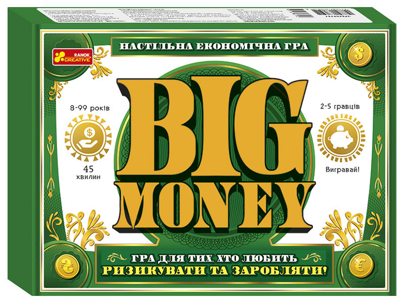 Гр Настільна економічна гра "Big Money" 12120143У (14) "Ранок", фото 1