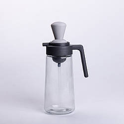 Пляшка для олії з дозатором 550 мл скляна пляшка для оливкової та соняшникової олії