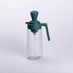 Пляшка для олії з дозатором 550 мл скляна пляшка для оливкової та соняшникової олії