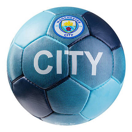 М'яч футбольний блакитний Manchester City, фото 1