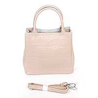 Жіноча шкіряна сумка 1546-1 l.beige Купити Жіночі клатчі в Одесі Модні жіночі сумочки та клатчі, фото 3