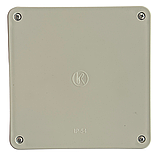 Пластиковий корпус для контрольного з'єднання 165х165х70 мм, фото 4