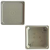 Пластиковий корпус для контрольного з'єднання 165х165х70 мм, фото 3