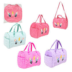 12107 К Сумка плюшева єдиноріг