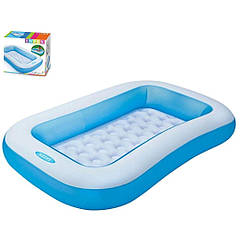57403 Intex Басейн розміром 166х100х28 см, об'ємом 90 л, вагою 1,8 кг, від 2 років