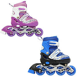 0029 Ролики Oscar L (39-42) 2 кольори в сумці