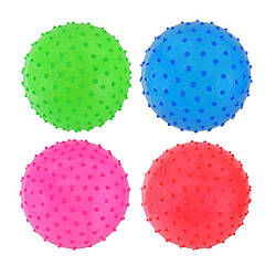 1511 RB М'яч із шипами 14 см, 28 грамів, MIX 4 кольорів