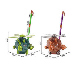 198-27 Каталка 2 різновиди, дзвіночок, що обертаються лопаті, у пакеті