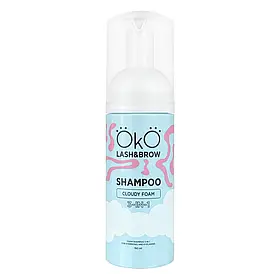 Шампунь-піна 3в1 для брів та вій OKO Shampoo Cloudy Foam, 150мл.