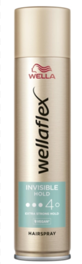 Лак для волосся Wellaflex Invisible Hold 4 Extra Strong Hold 250 мл, фото 1