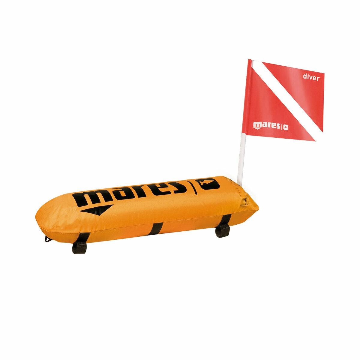 Буй для підводного полювання Mares Tech Torpedo помаранчевий, фото 1