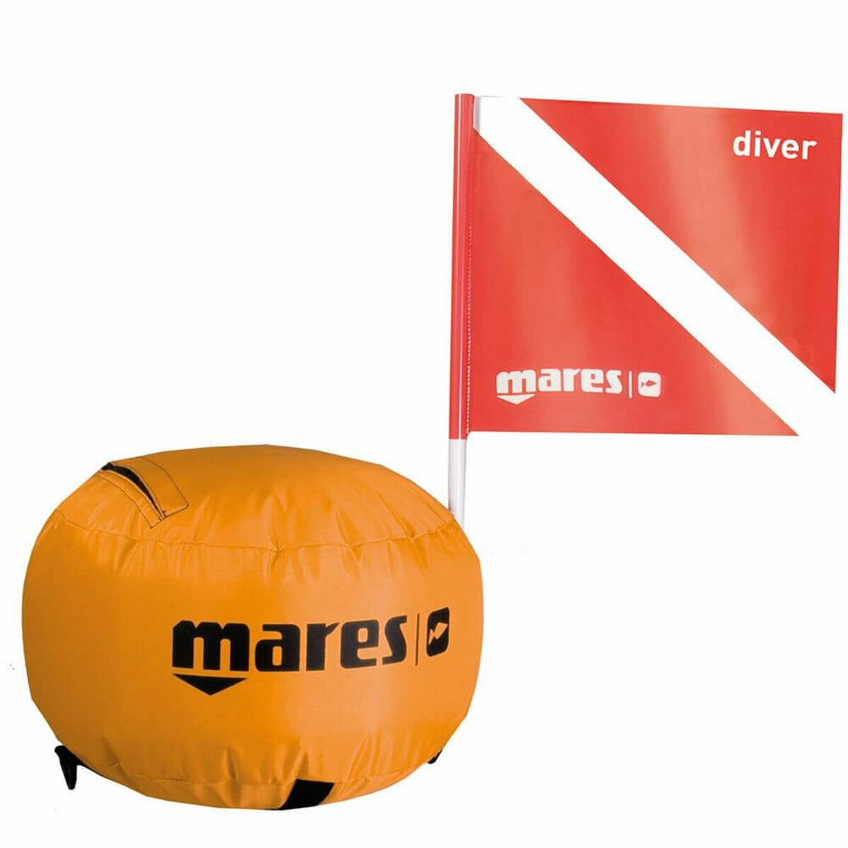 Буй для підводного полювання Mares Tech Sphere помаранчевий, фото 1