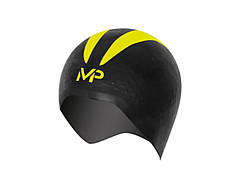 Шапочка для плавання Michael Phelps X-O чорно-жовтий S (SA122111)
