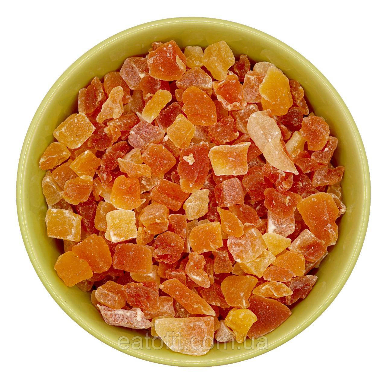 Папайя цукат, натуральний кубики, 500г