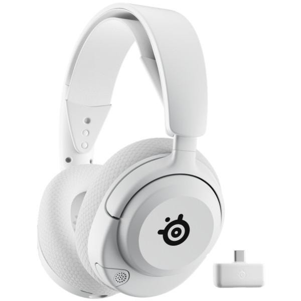Ігрові навушники з мікрофоном SteelSeries Arctis Nova 5P (61674) білі, фото 1