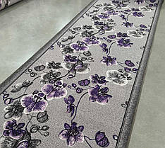 Доріжка Килимова принт Орхідея Р12 / 1 м