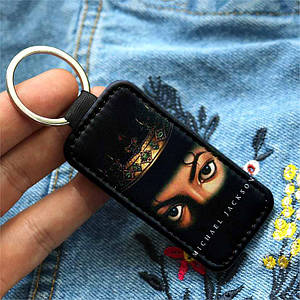 Брелок на ключі Michael Jackson "Корона та очі" | Майкл Джексон