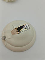 Чоловіча печатка з оніксом 585 проби