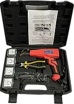 Набір для Ремонта пластикових деталей. Пістолет для зварювання пластикових виробів та інструменти для ремонту бампера, фото 3