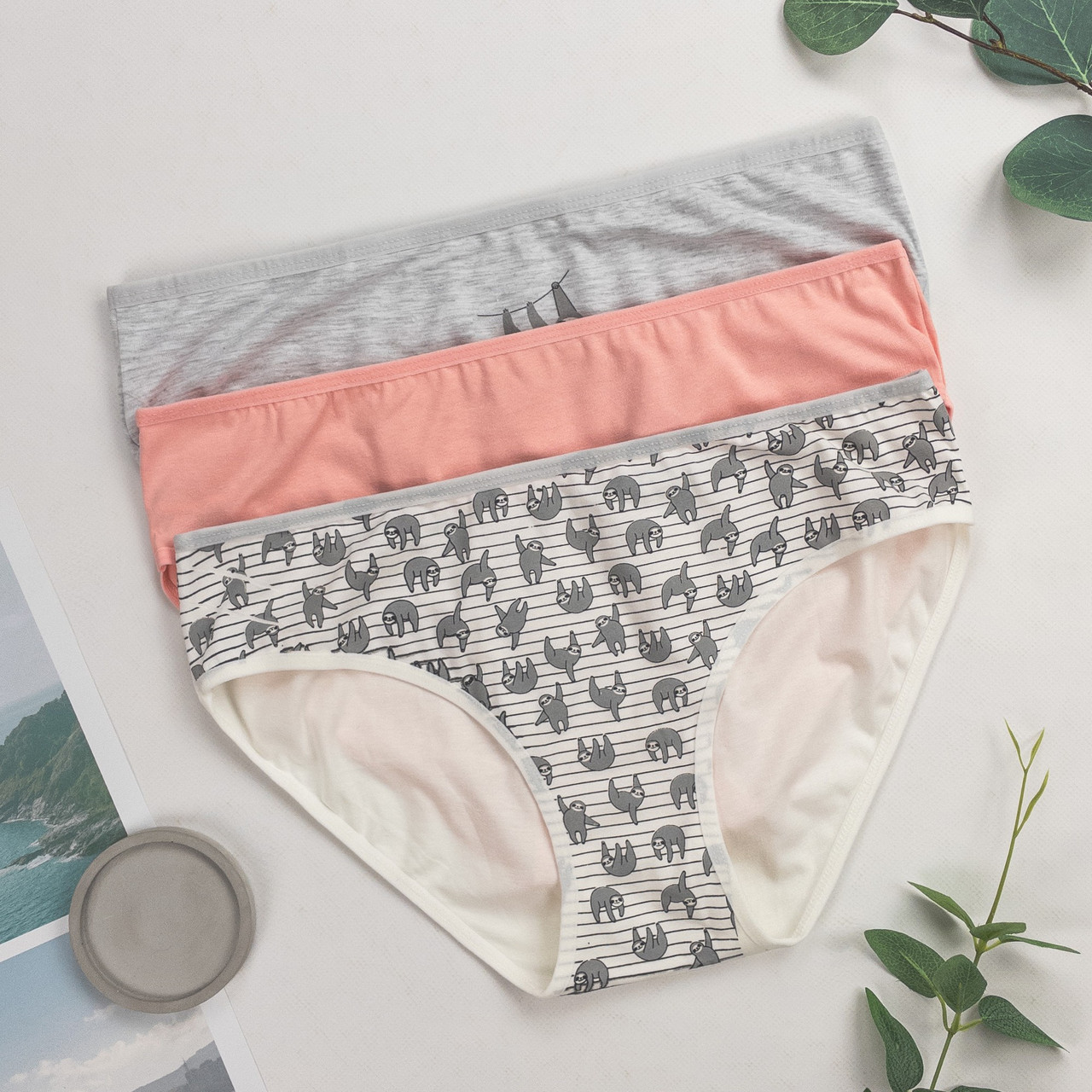 Трусики жіночі бріфи Dominant Туреччина трійки XL, 2XL, 3XL | 3 шт.