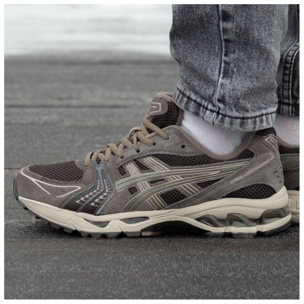 Чоловічі / жіночі кросівки Asics Gel-Kayano 14 Suede Brown, коричневі замшеві кросівки асікс гель каяно 14
